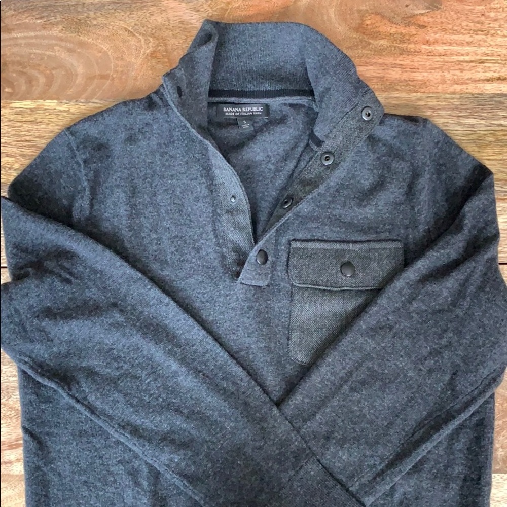 Banana Republic Italian Wool Pullover
